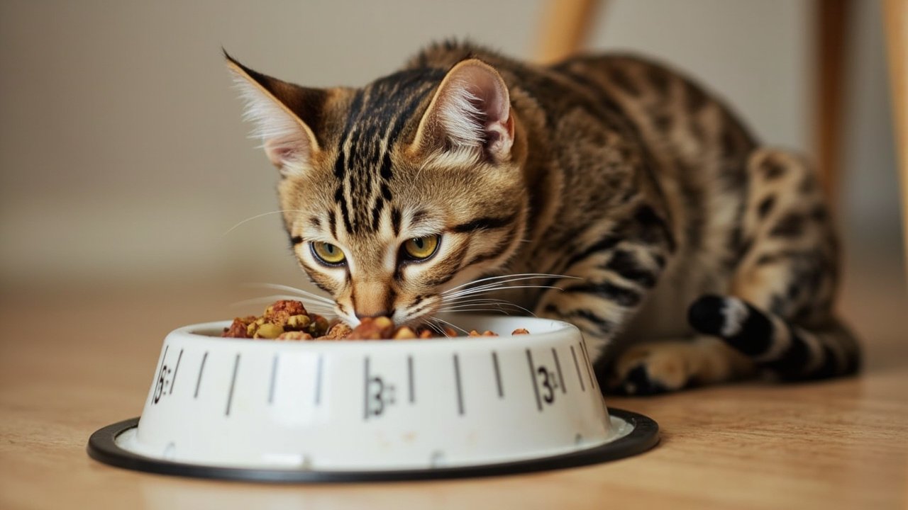 Bengal Kucing Nutrisi dan Aktivitas