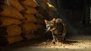 Berburu Kucing Tikus Pakan Ternak