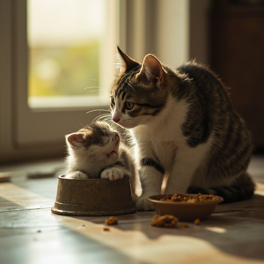 Cara Kucing Menyapih Anak: Prosedur Alami & Intervensi