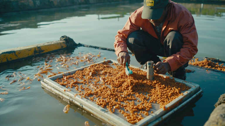 Feeding Rate Udang Vaname: Cara Hitung dan Dosisnya per Hari