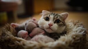 Induk Kucing Tidak Mau Menyusui Anaknya
