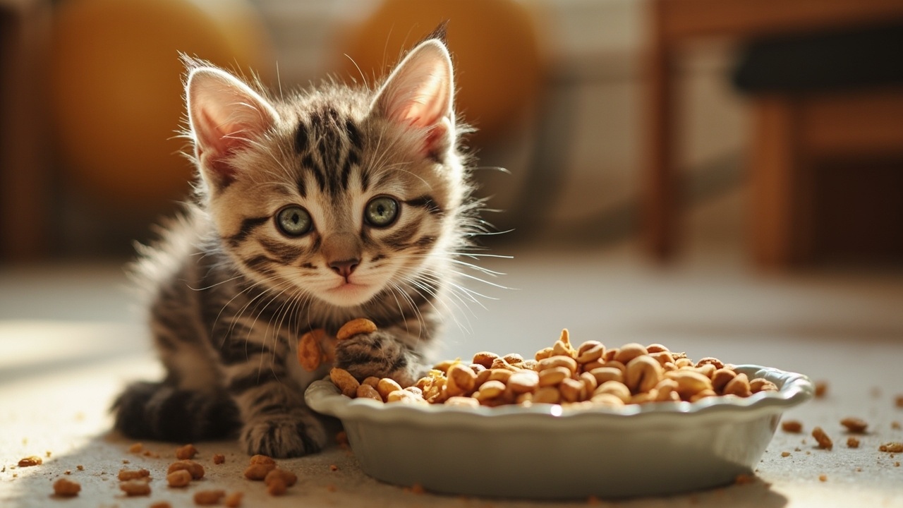 Kucing Makanan Bubur vs Kering untuk Anak Kucing