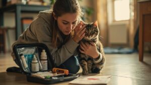 Pertolongan Pertama Kucing Sakit di Rumah: Triase Aman Sebelum ke Klinik