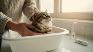 Memandikan Kucing Tanpa Stres