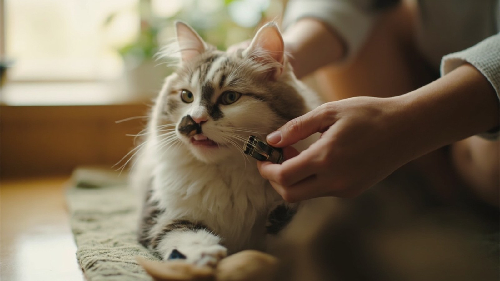 Cara Memotong Kuku Kucing dengan Aman