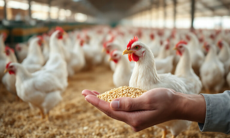 Ilustrasi Mineral Pakan Ayam Broiler — solusi bagi peternak Indonesia