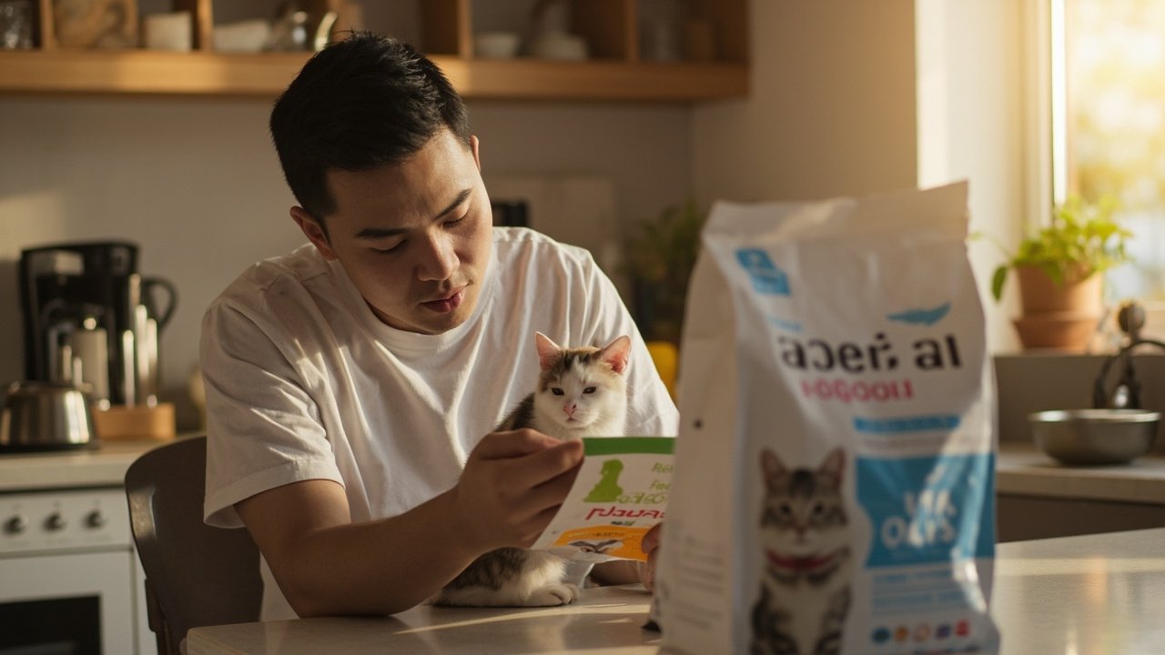 pakan kucing sesuai kebutuhan