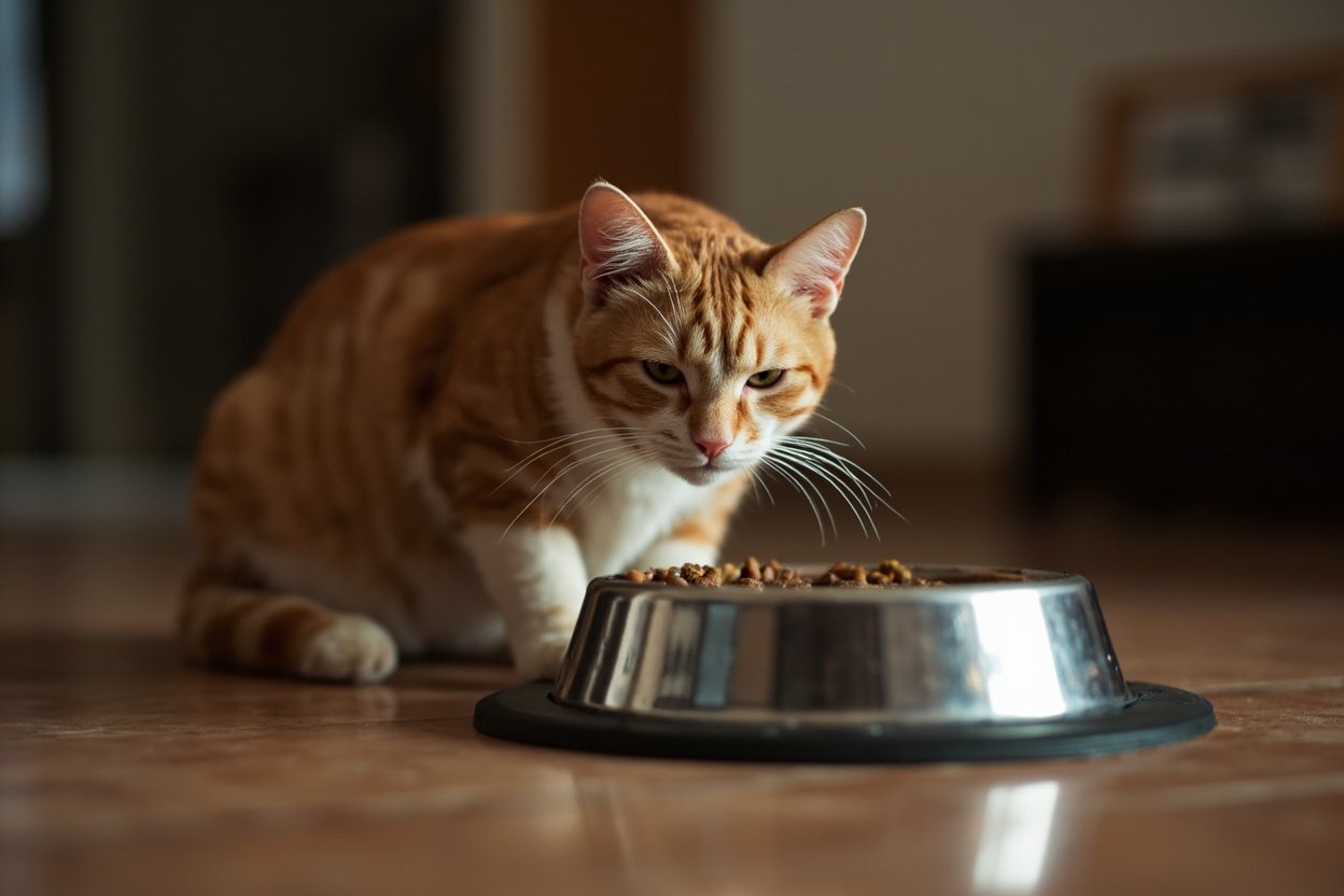 Penyebab Kucing Nafsu Makan Turun