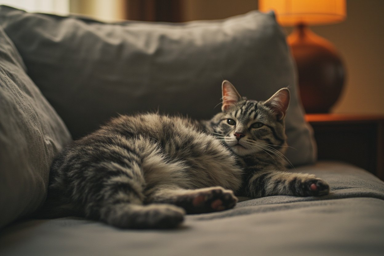Penyebab Obesitas Kucing Steril