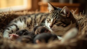Perawatan Kucing Pasca Melahirkan: Pemberian Pakan, Kalsium, dan Tanda Bahaya Induk