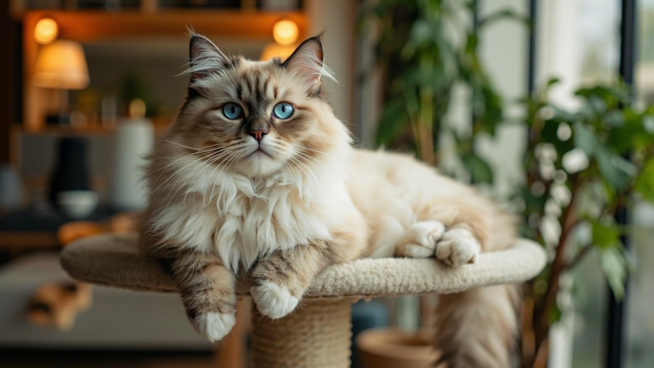 Ragdoll Kucing Nutrisi untuk Ras Besar