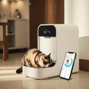 Smart Kucing Feeder dan Monitor Kesehatan